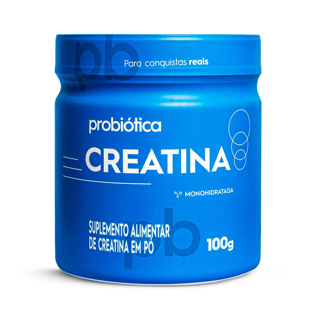 Creatina Monohidrata 100g - 100% Pura - Probiotica em Oferta na Shopee