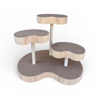 Decoração de Festas Mesa Orgânica Suspensa em MDF Desmontável em Oferta na Shopee