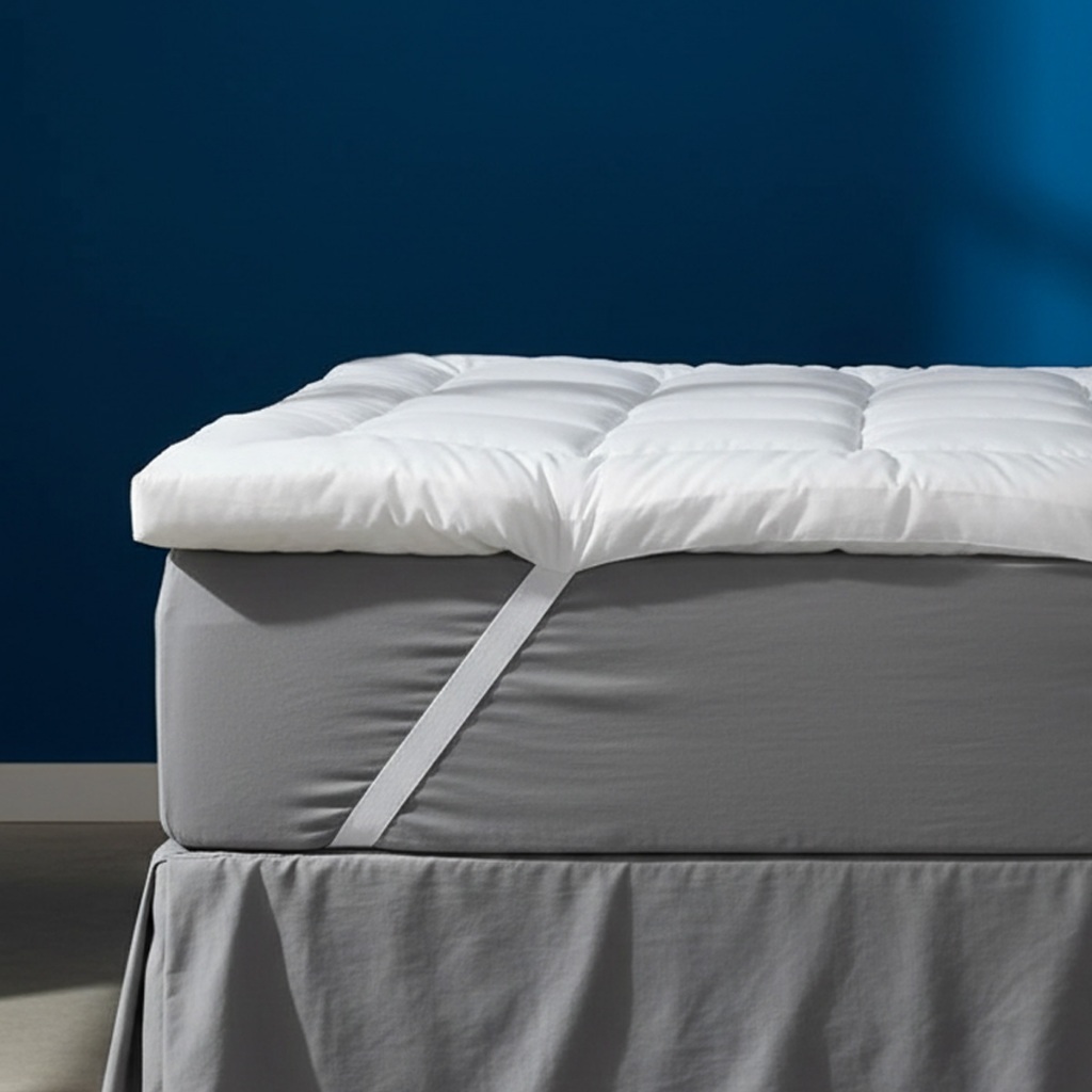 Protetor de colchão pillow top casal padrão 400 Fios Micro percal Macio Com Elástico nas Pontas em Oferta na Shopee