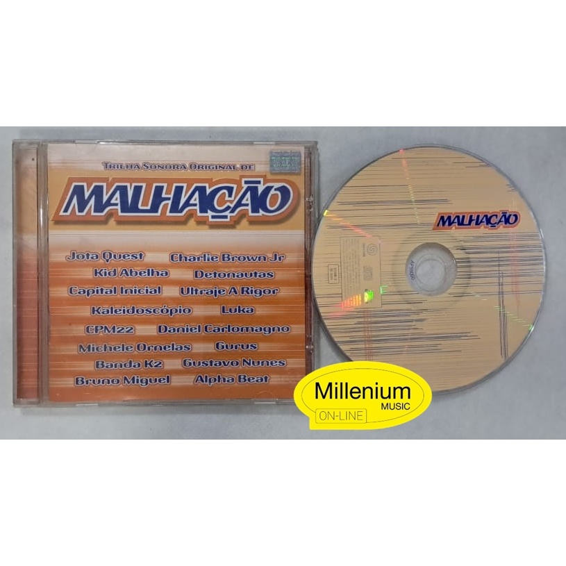CD Malhação Nacional 2003 Original Gravadora Colecionador Ótimo Estado