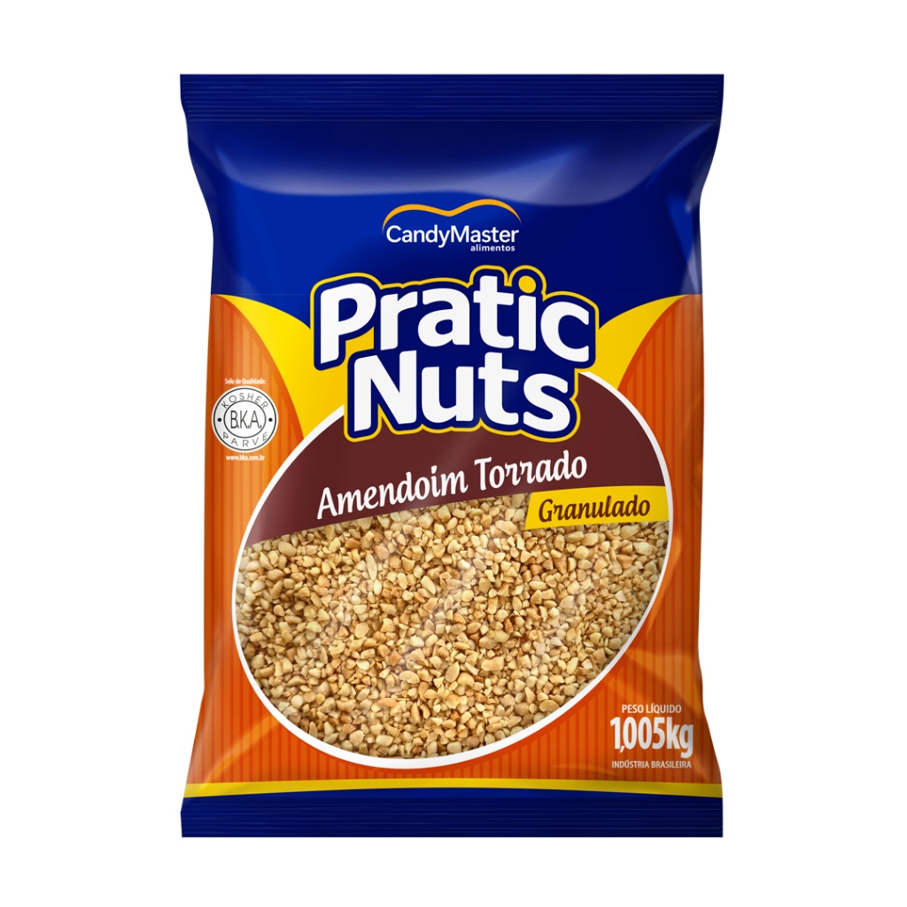 Amendoim Torrado Granulado 1,005 Kg em Oferta na Shopee