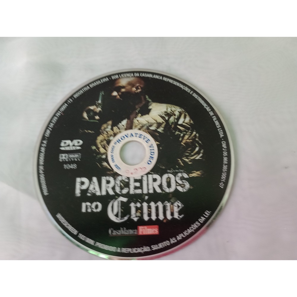 DVD  Sem Capa Parceiros no Crime /Compre 3 genhe 1/ Ler Descrição