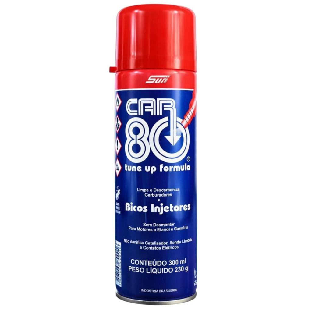 Kit Descarbonizante Limpa Bico Carburador 300ml Car80 - 2 ou 3 unidades