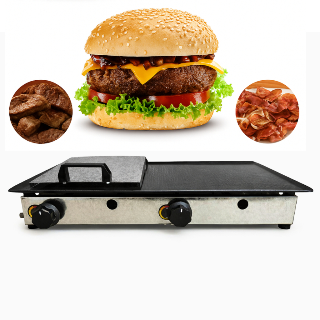 Chapa Chapeira Para Fazer Lanches e Porções Com Prensa Abafador em Oferta na Shopee