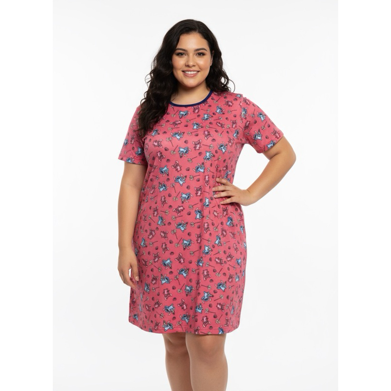 Camisão/Camisola/Vestido Malha Plus size Tamanho Grande 50,53,54,56,58