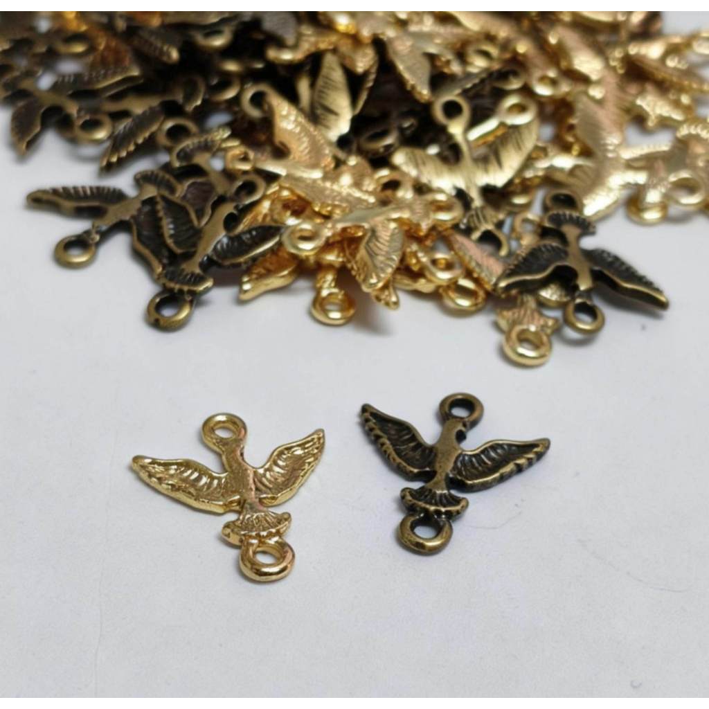 Entremeio Espirito Santo (Kit com 18) Ideal para Terços comuns, Terços de Pulso e Pulseira  Uma Peça  Luxuosa e  Lindas.