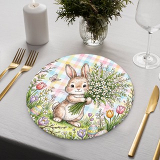 Kit 8 Capas de Sousplat Tecido Sublimado 35Cm de Diâmetro Páscoa em Oferta na Shopee