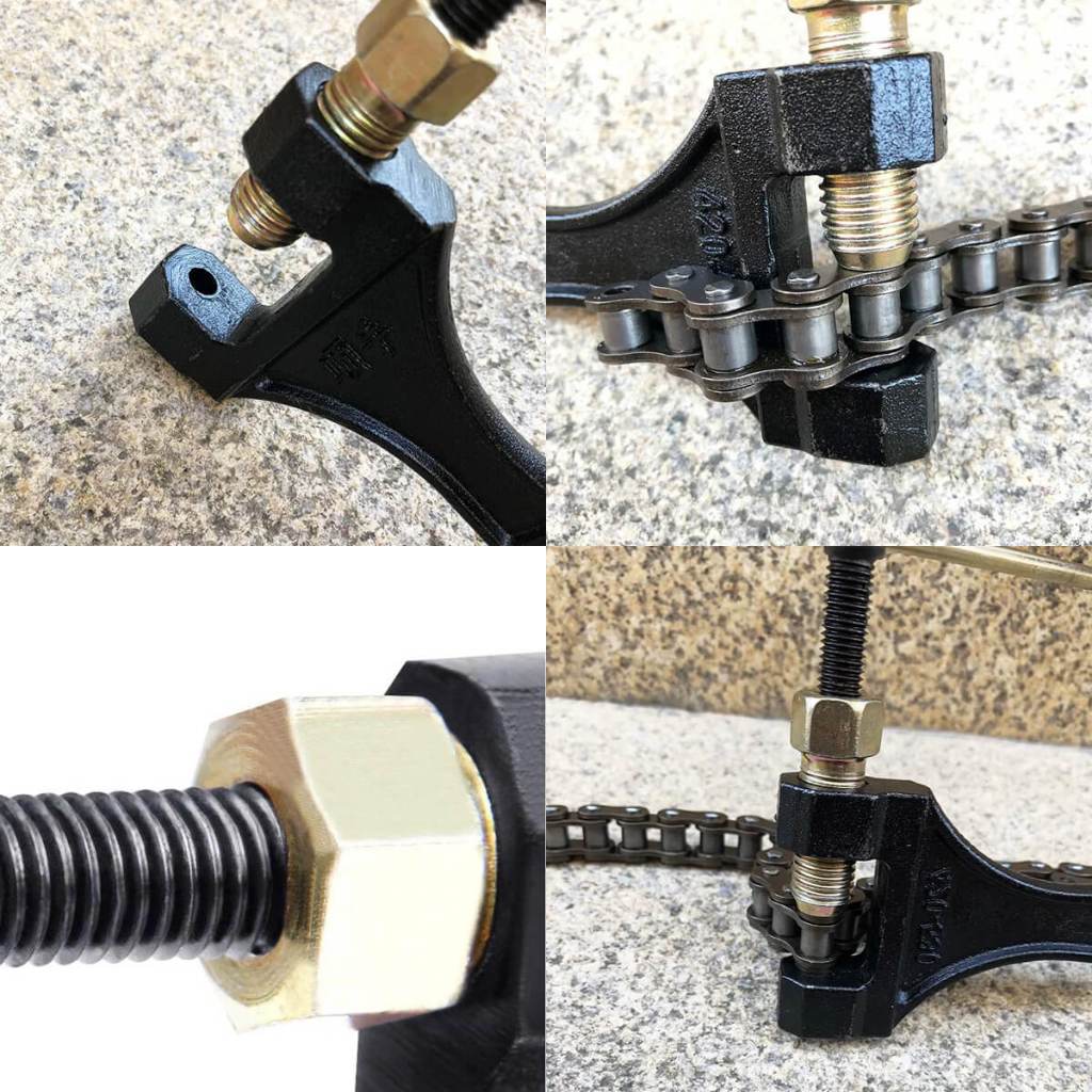 Chave Extratora de CorrenteExtrator De Corrente Bicicleta Chave De Manutenção De Corrente Ferramenta De Oficina Extrator