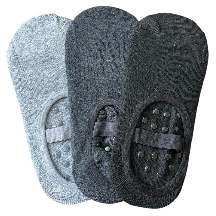 Kit 3 Pares de Meias Sapatilha para Pilates Yoga Ballet Antiderrapante em Oferta na Shopee