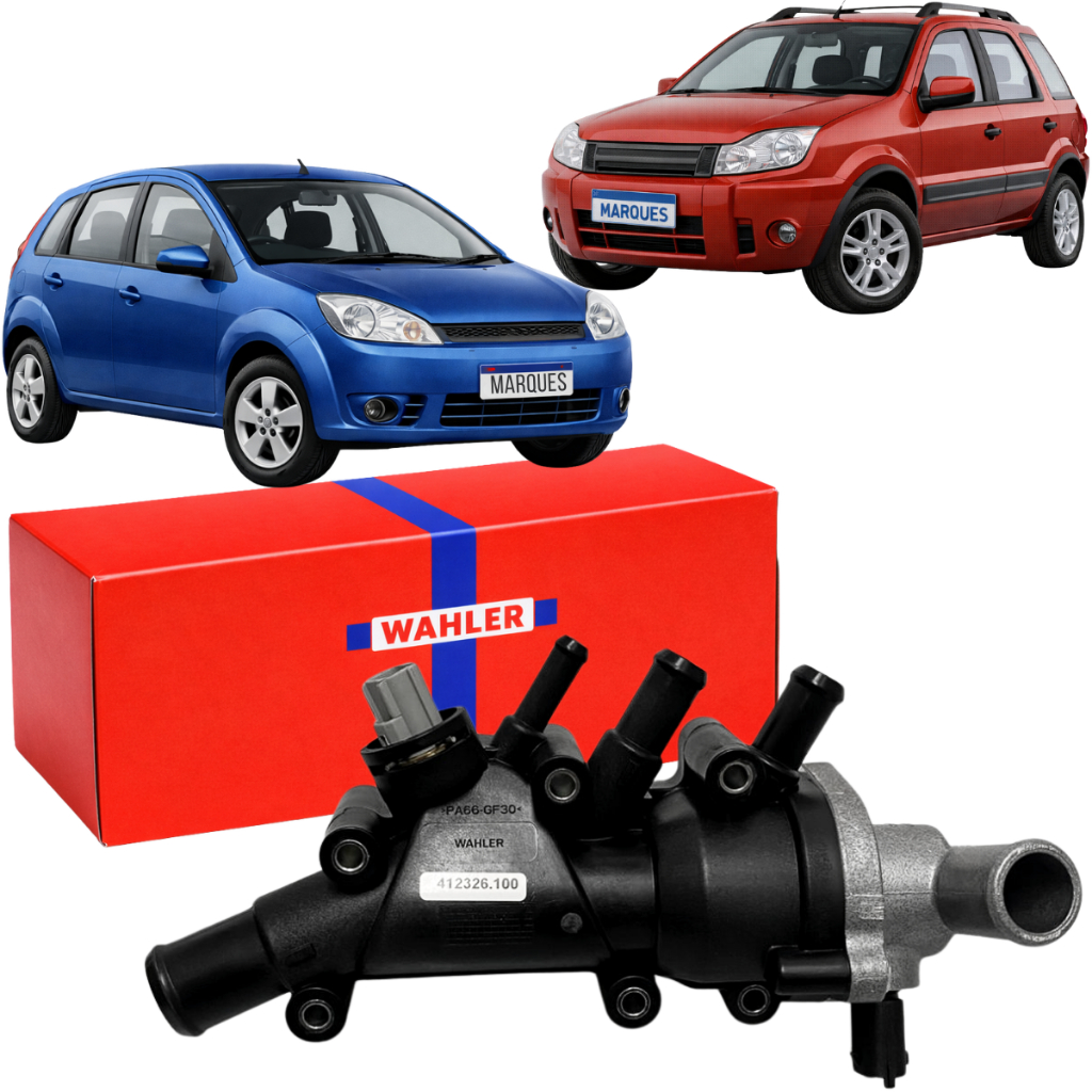 Válvula Termostatica Ford Fiesta Ecosport Focus 1.0 1.6