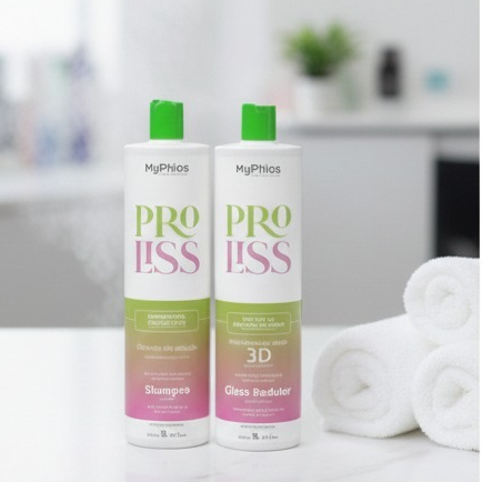 Escova progressiva Proliss My Phios 2x300ml Mascara e shampoo em Oferta na Shopee