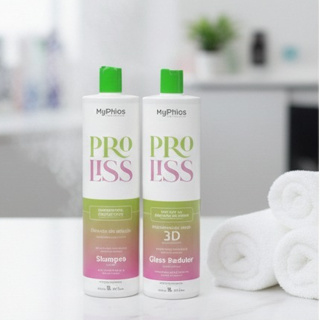 Escova progressiva Proliss My Phios 2x300ml Mascara e shampoo em Oferta na Shopee