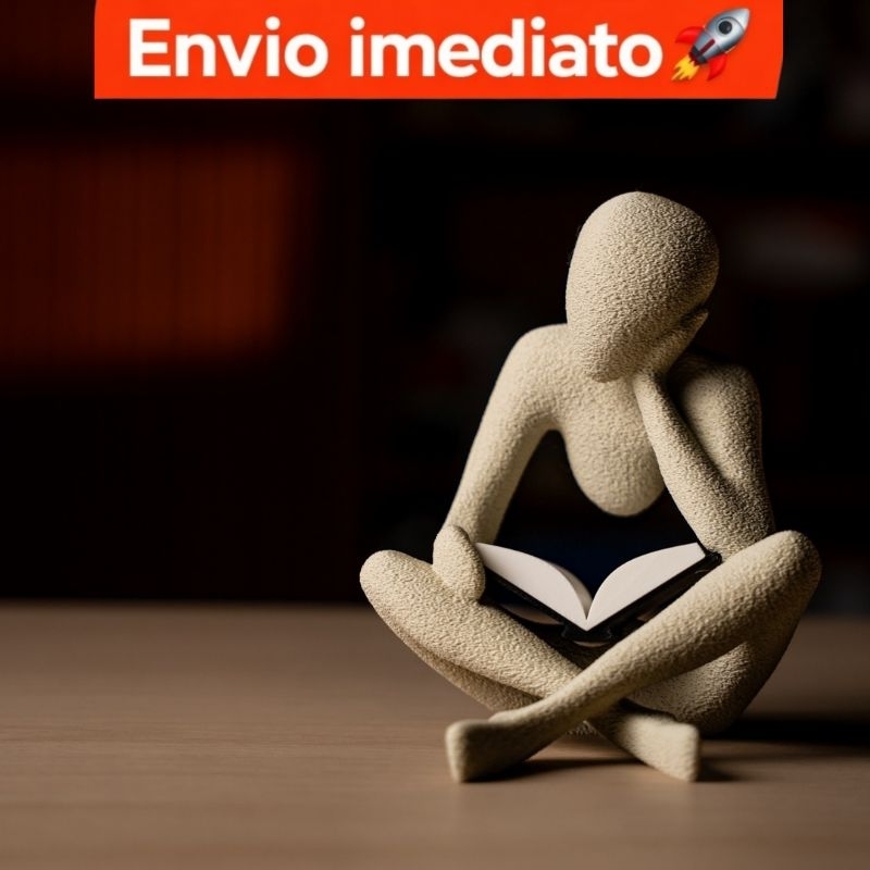 Escultura leitor Escultura minimalista decoração moderna decoração de sala decoração de escritório elegante moderno em Oferta na Shopee