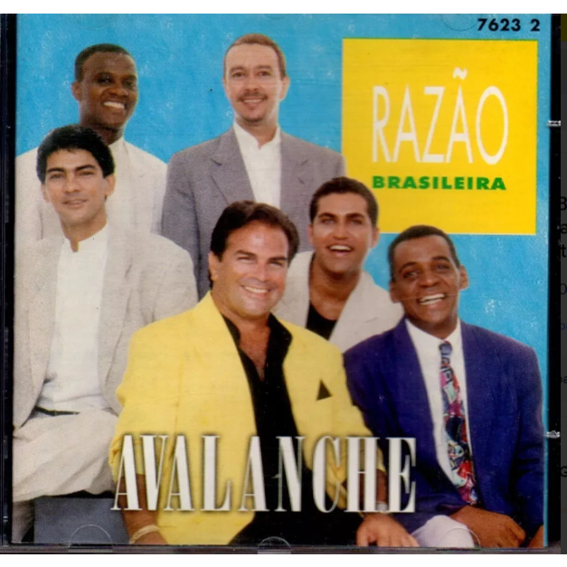 Cd Razão Brasilera Avalanche Mpb Samba Pagode ANOS 90 Impecável
