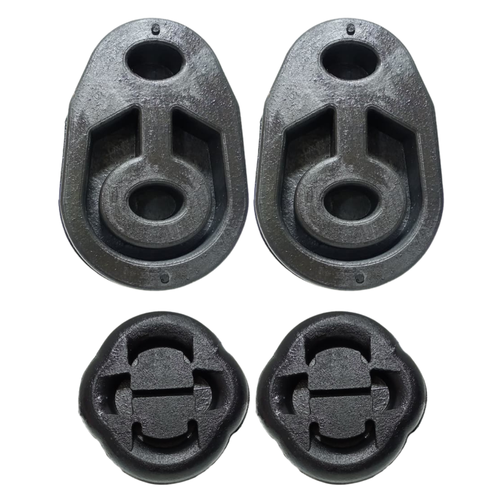 Borracha / Coxim Escapamento Kombi 1.4 Flex Kit C/ 4 Peças