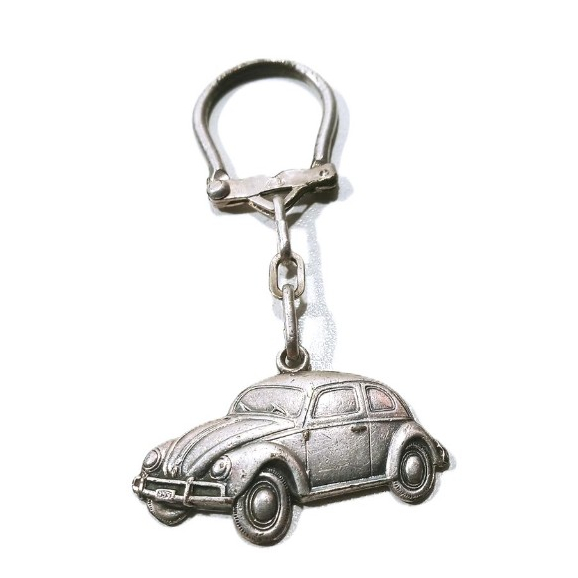 Chaveiro antigo Fusca Panambra Volks Volkswagen Eberle Maesa anos 70 Fusquinha Vocho