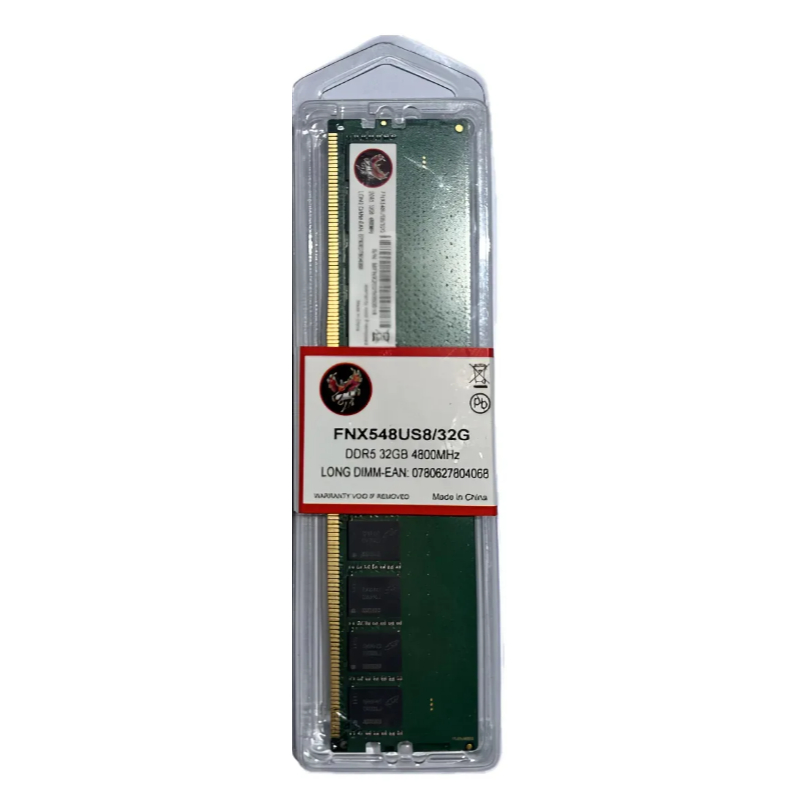 Memória Ram 32gb Ddr5 4800mhz Fnx - Fnx548us8/32gb