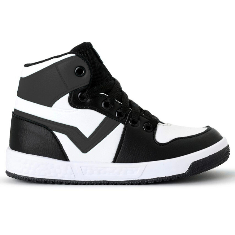 Tênis Infantil Masculino Casual Nippos Botinha High Cano Baixo Escolar