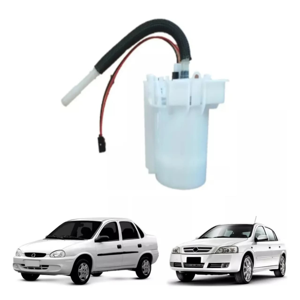 Bomba Elétrica Original VDO V228234055R Astra Corsa Vectra 1.0 / 2.0 + Brinde Filtro de Combustível
