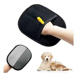 Luvas De Remoção De Pêlos De Animais De Estimação Escova Estática Removedor Pelos Cães E Gatos em Oferta na Shopee