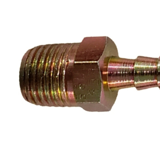 Espigão Macho Rosca Fixa 1/4x5/16 Aço Lubefer 000.LUB-24B Desempenho Industrial · foto 2