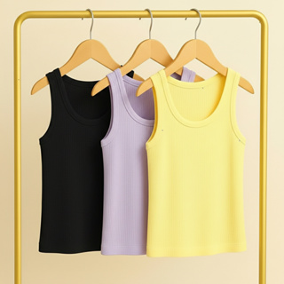 KIT 3 Regata Canelada Feminina - P ao GG - Material Premium em Oferta na Shopee