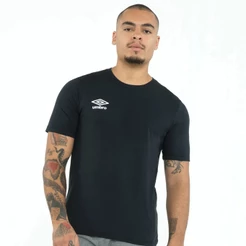Camiseta Masculina Umbro Preta Original Camisa Umbro Branca Básica Confortável 100% Algodão