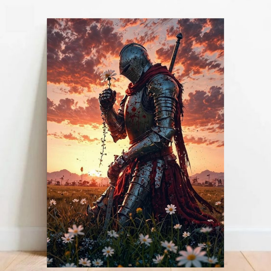 Quadro Placa decorativa geek Dark Souls Demon's Souls RPG aventura Game video game a2 60x40cm 012