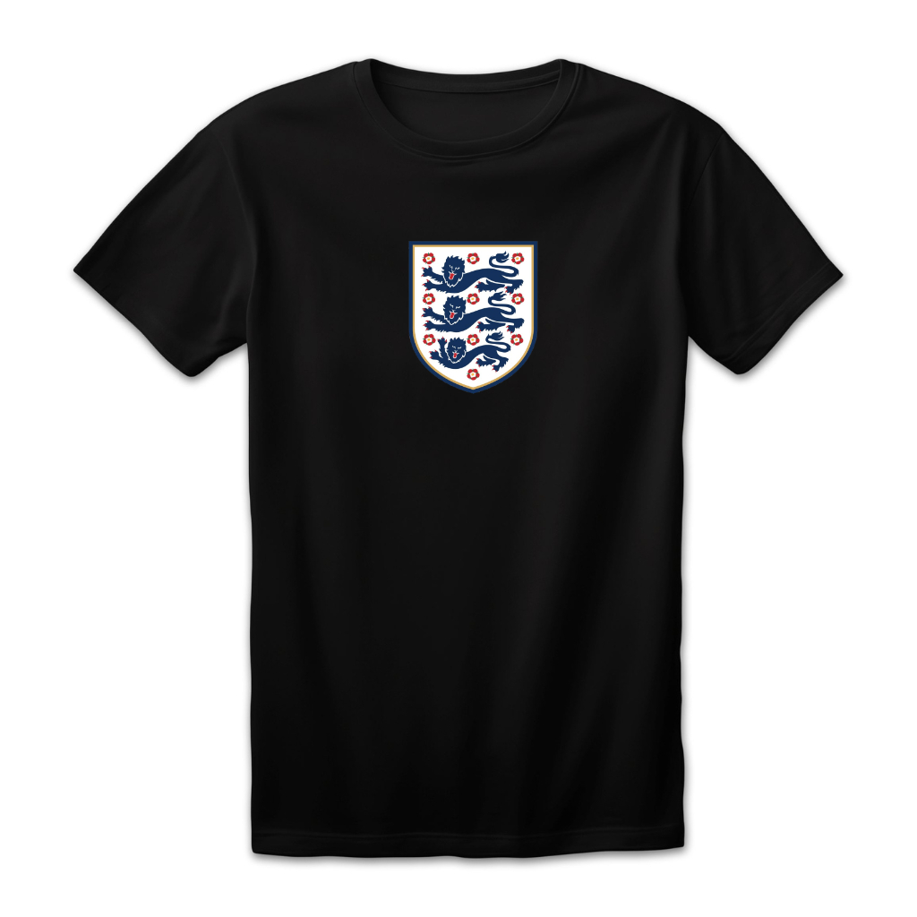 Camiseta Unissex Estampa INGLATERRA Copa Do Mundo 2026 Futebol Algodão Conforto Verão Promoção Dia