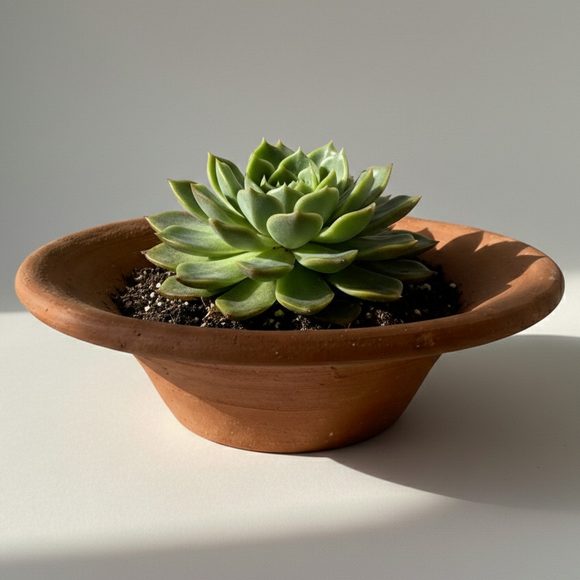Vaso Rustico de Barro Cerâmico Artesanal Rustico Suculenta Orquídea Decoração Flores Jardim