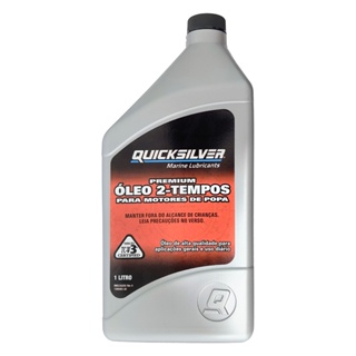 Óleo Motores de Popa 2 Tempos Quicksilver TCW3 1 Litro em Oferta na Shopee