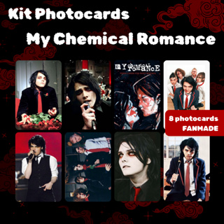 Photocards My Chemical Romance MCR Gerard Way Rock Emo Fanmade em Oferta na Shopee