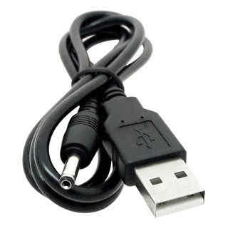 Cabo USB de Alimentação e Energia DC 3,5mm para Caixa de Som / Hub USB / Cacto Dançante
