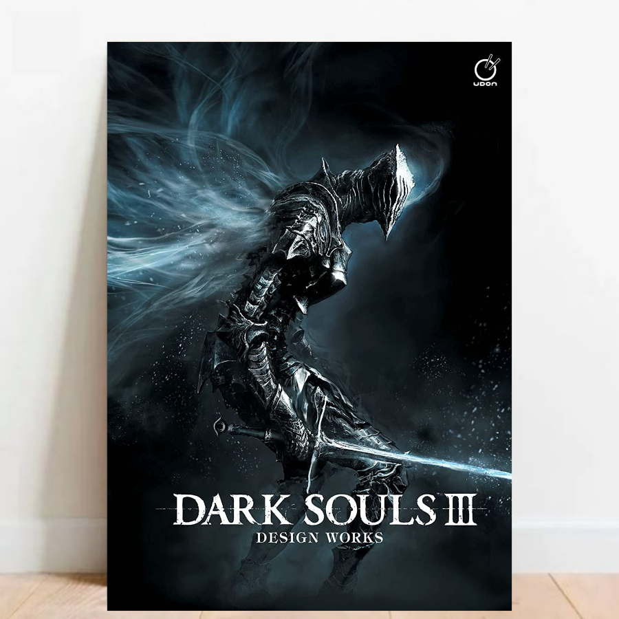 Quadro Placa decorativa geek Dark Souls Demon's Souls RPG aventura Game video game a2 60x40cm 030