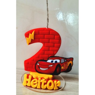 vela Carros relâmpago McQueen em Oferta na Shopee