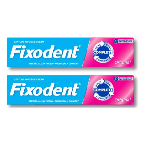 2 Fixodent Original 68g (2 Tubos) 100% Original em Oferta na Shopee