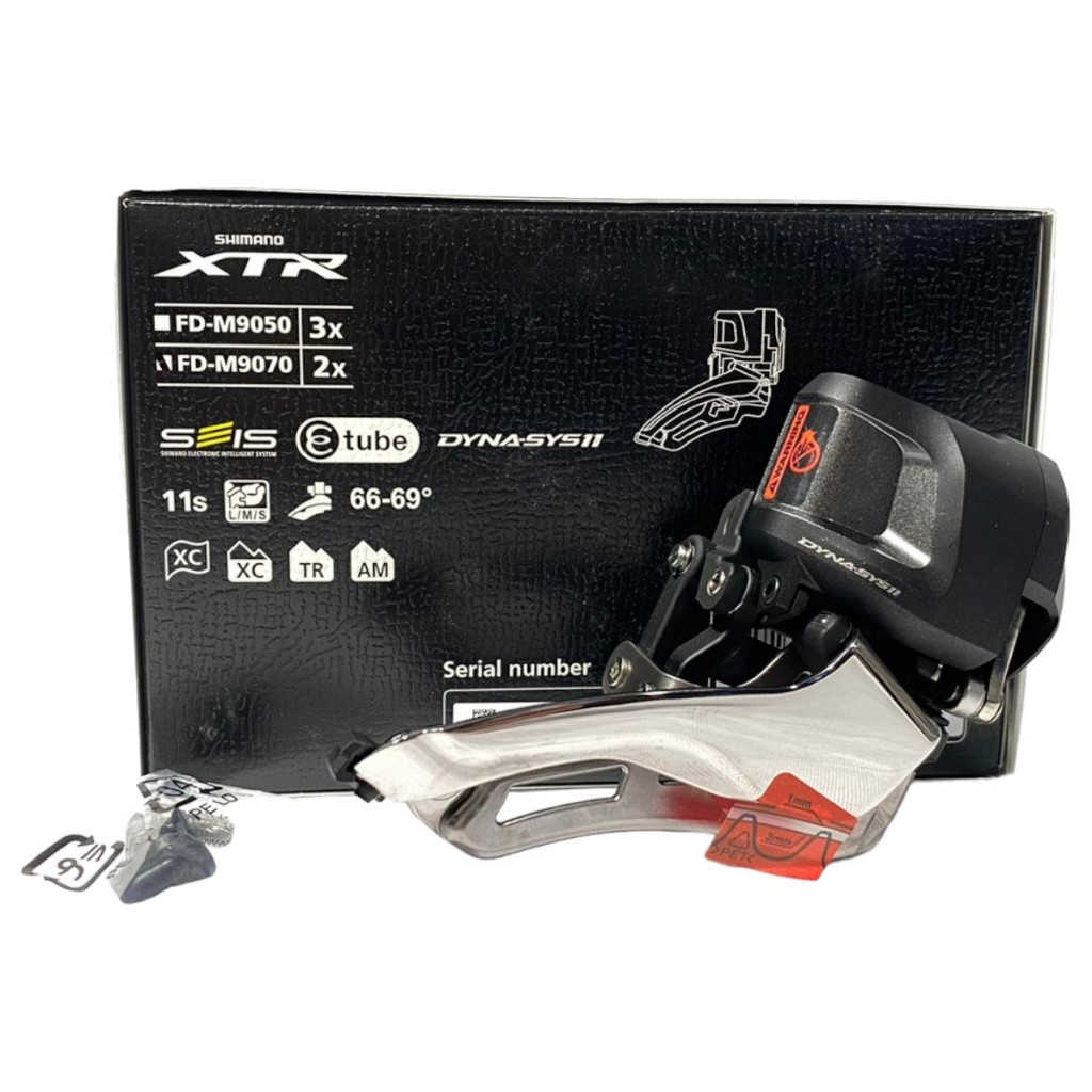 Câmbio Dianteiro Shimano XTR DI2 FD-M9070 2 X 11v Down Swing