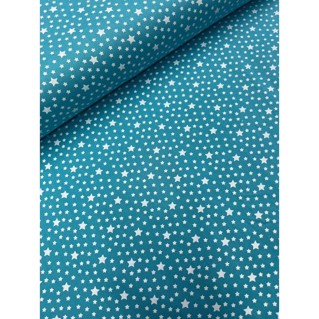 Tricoline 100% Algodão Estrelinhas (0,50x1,50)