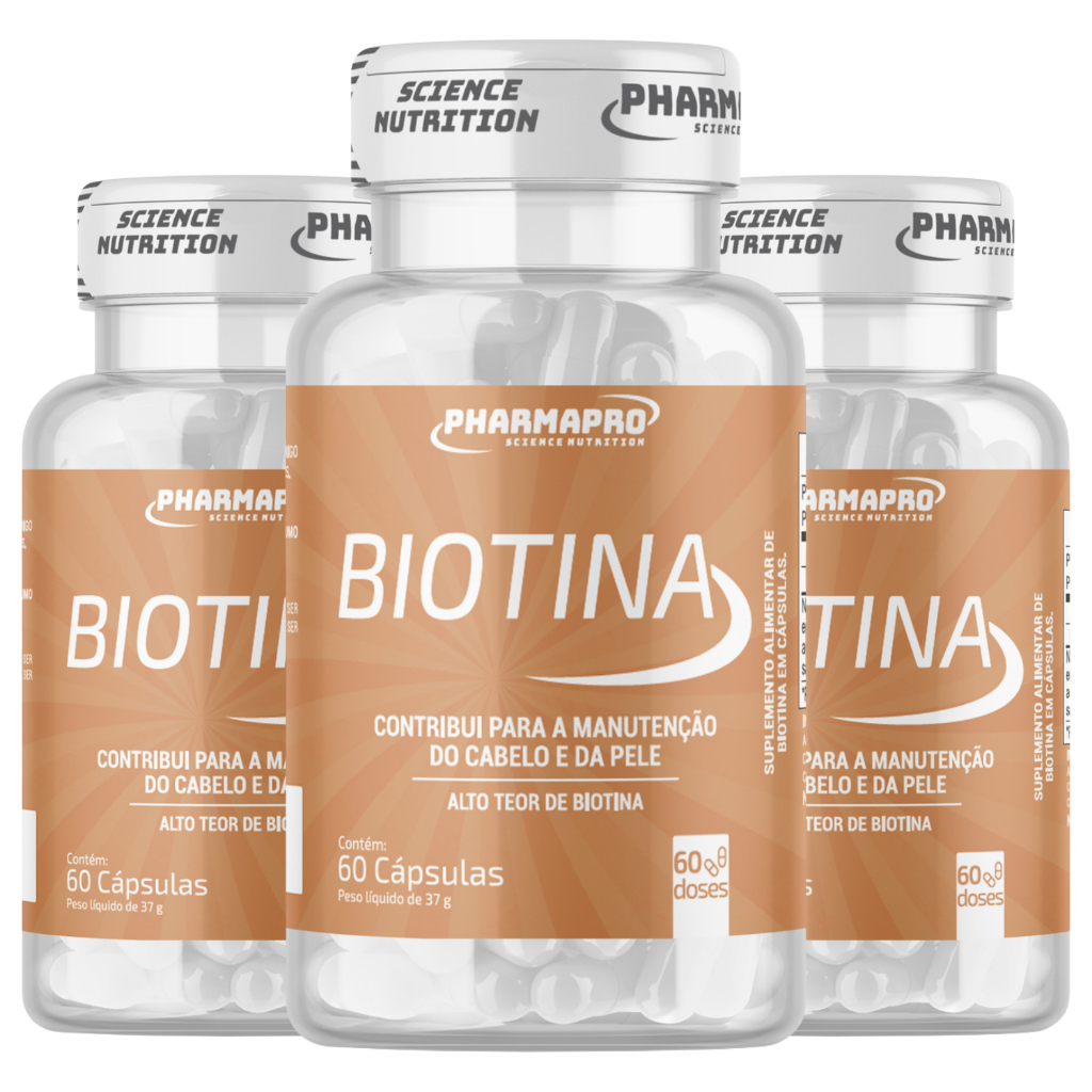 Vitamina Biotina 30mcg para Rotina de Beleza, Saúde e Confiança Diária