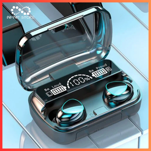 Fone de Ouvido M10 Bluetooth Sem Fio TWS Estéreo Redução De Ruído em Oferta na Shopee