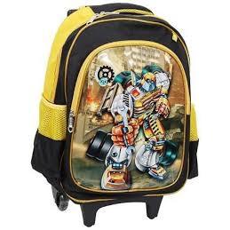 Mochila High Speed Escolar Rodinha - 45cm X 30cm Robos Tranforme