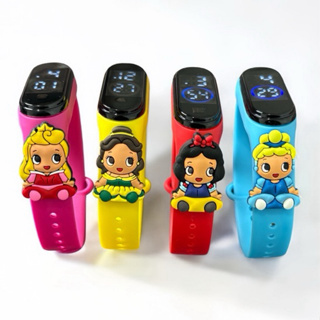 Kit de 10-30 Relógios Infantis Mini Princesas Led Digital à Prova D’água em Oferta na Shopee
