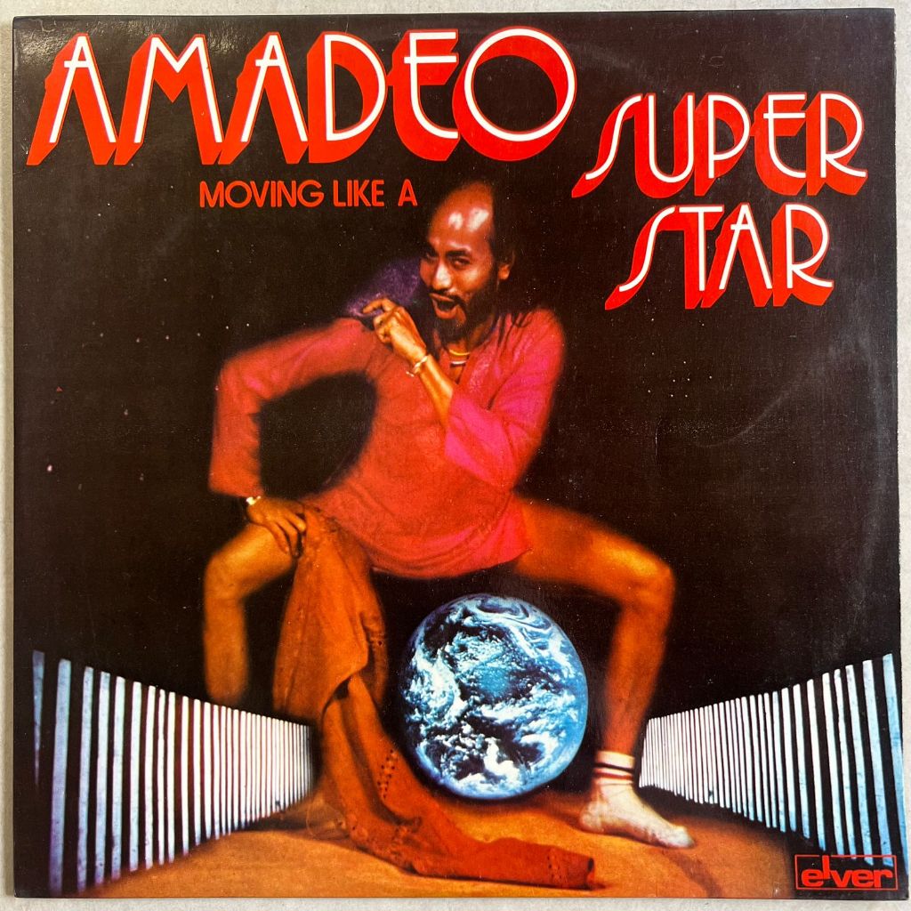 Lp Amadeo 1978 Moving Like A Superstar, Disco De Vinil