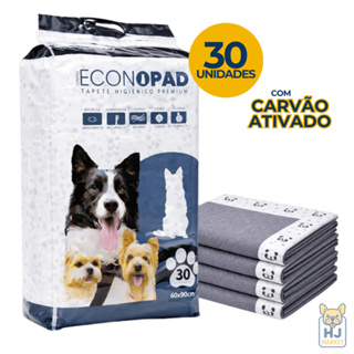 Kit 90/60/30 Tapete Higiênico Premium Descartável Com Carvão Ativo de Bambu Inibidor de Odores EconoPad em Oferta na Shopee