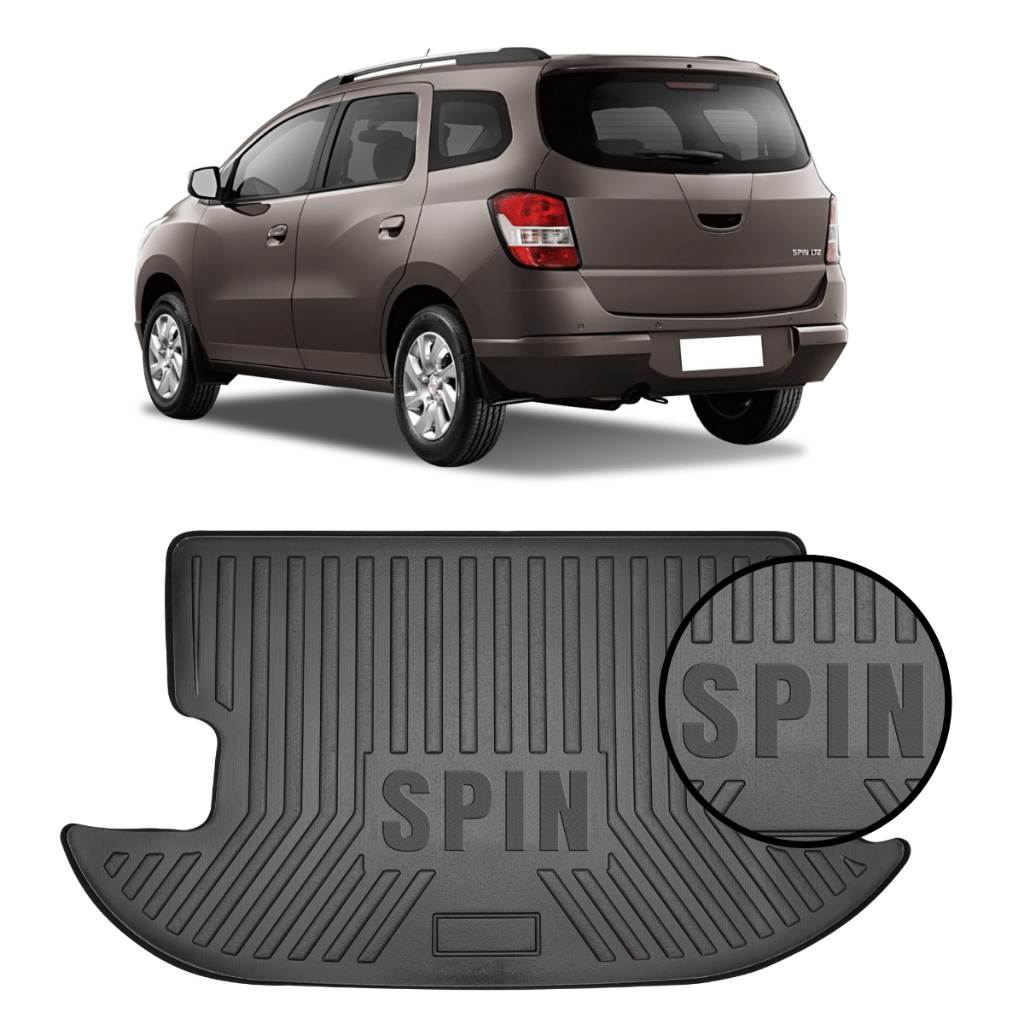 Protetor de Porta Malas Spin 7 lugares 2012 a 2021 2022 2023 2024 2025 Tapete Bandeja em Oferta na Shopee