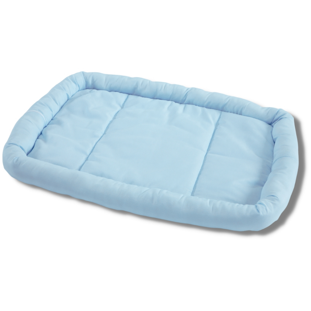 Imagem Colchonete Para Bebe E Para Pet 1,05mx0,70 C/zíper Borda 100% Algodão Envio Rapido