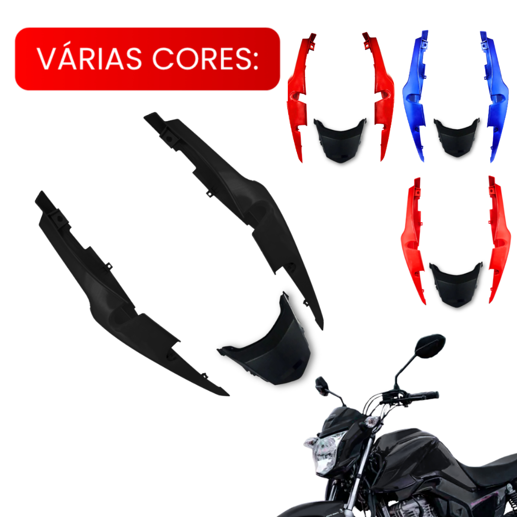 Rabeta Cg Fan Start Titan 125 150 160 2014 2015 2016 2017 2018 2019 2020 2021 2022 2023 2024 Cores ENVIO IMEDIATO [3]