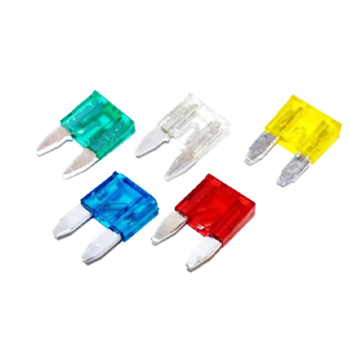 Kit Fusivel Automotivo Lamina Mini 50 Peças 10/15/20/25/30a 10v