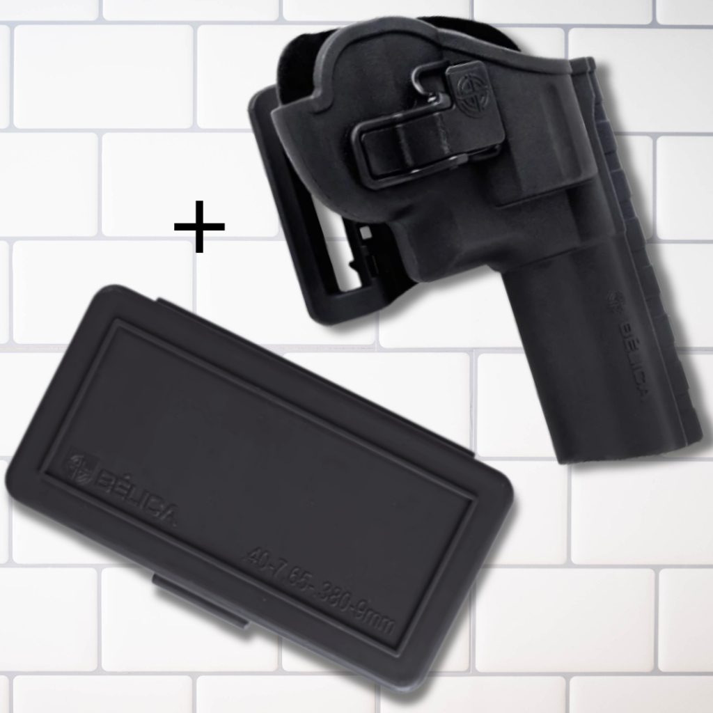 Coldre Revólver 6t + Porta Munição 38-357 - Bélica