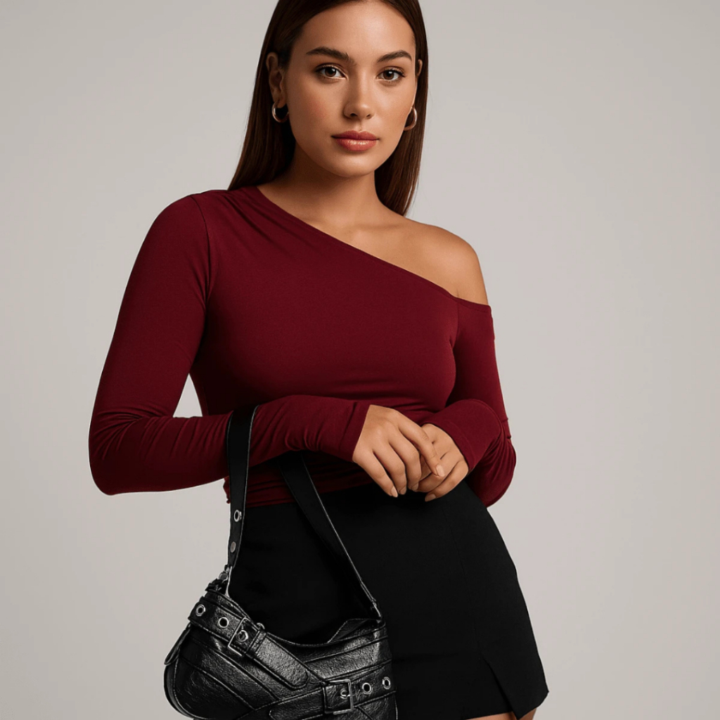 Bolsa feminina retro baguete de ombro e alça transversal elegante meia lua lançamento em Oferta na Shopee